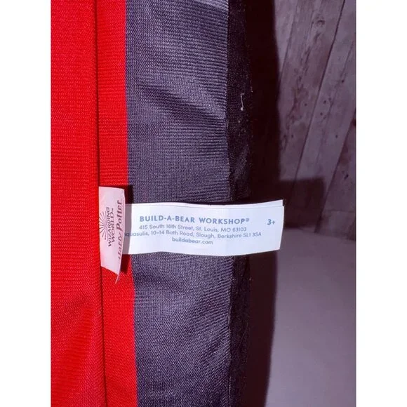 Harry Potter Build-A-Bear Hogwarts Express Train Bed Plush Red & Black - Picture 10 of 10